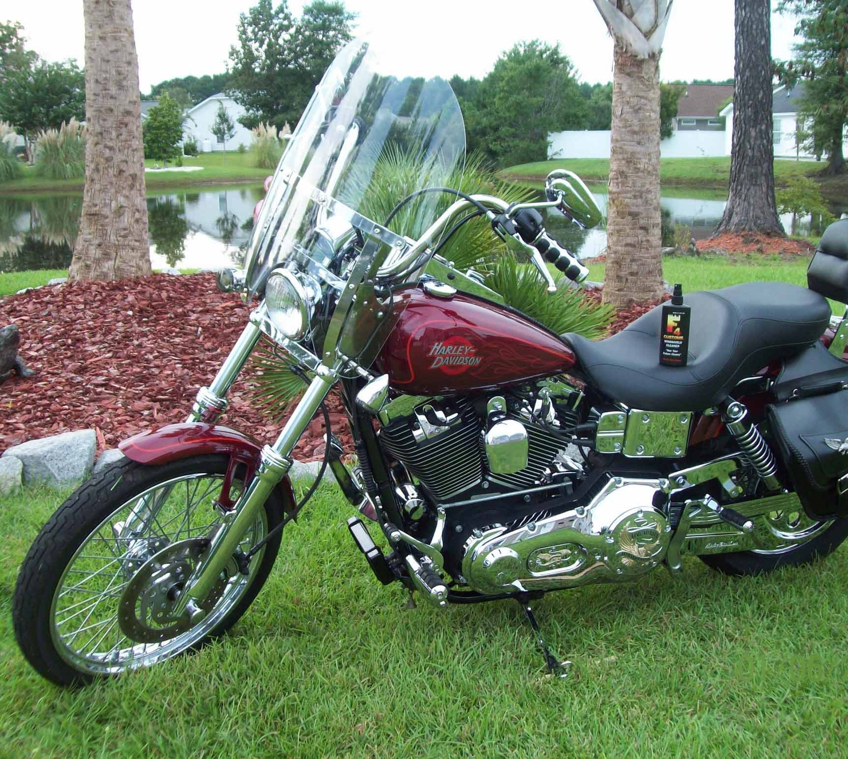 Replacement Windshield for HD Dyna Demo